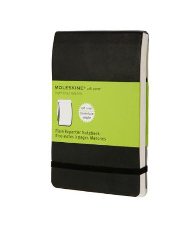 Moleskine Reporter Pocket, Notebook, Plain, Black, Soft Cover (3.5 x 5.