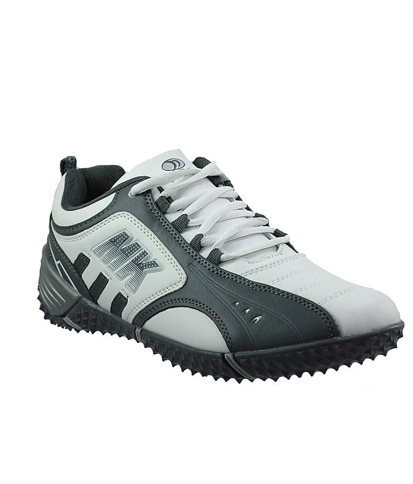 NCS Gray \u0026 White Sports Shoes For Men 