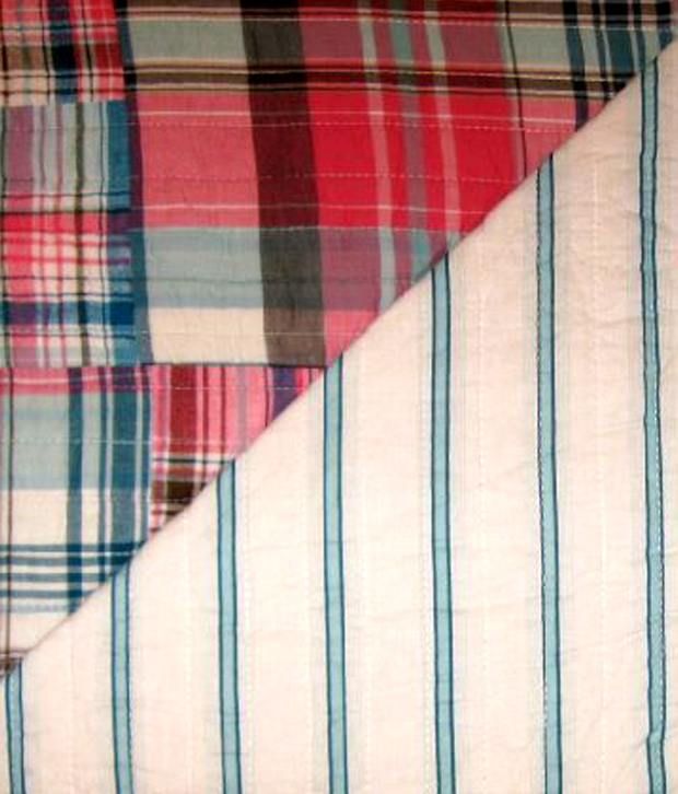 Nautica Sutter Creek Plaid Twin Cotton Quilt Buy Nautica Sutter Creek