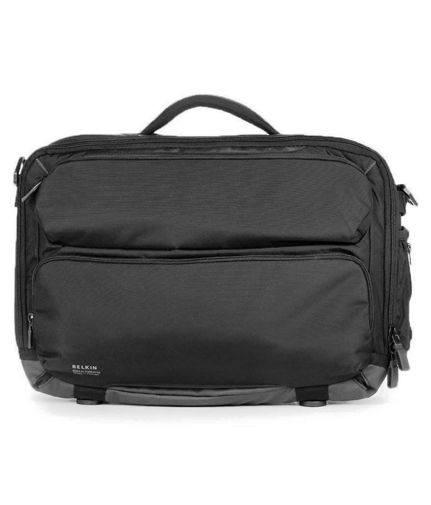Belkin Black Dash Laptop Bag 16 Inch Top Loader Handbag Unisex - Buy ...