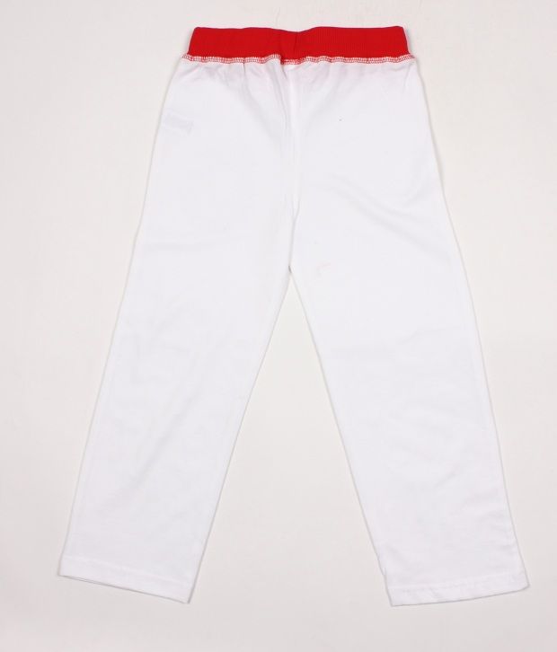 white track pants kids