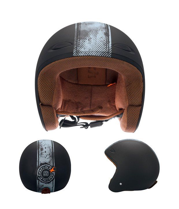 fastrack half face helmets