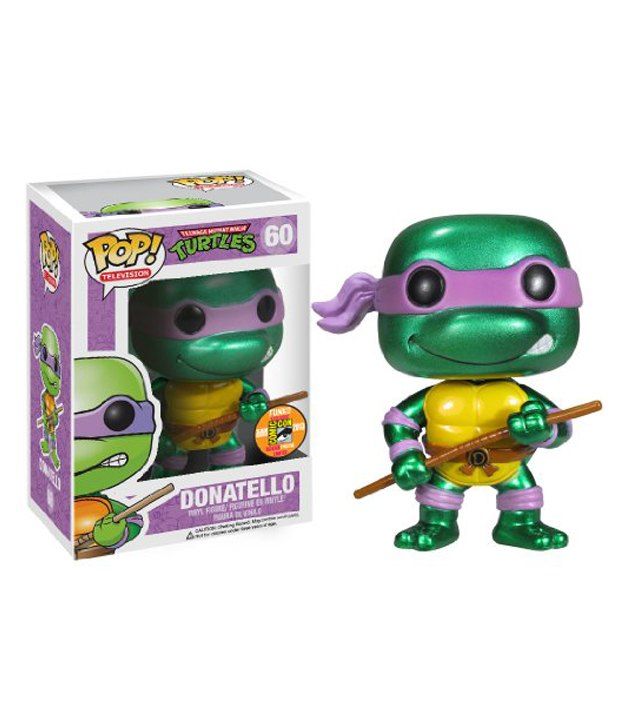 Funko POP Television TMNT Donatello Vinyl Figure SDCC Exclusive ...