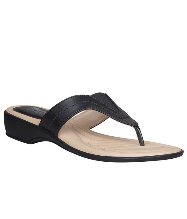 Bata Comfit Smart Black Heel Sandals Price in India- Buy Bata Comfit ...