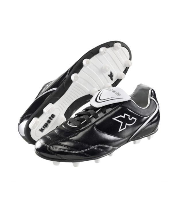 kipsta black football shoes