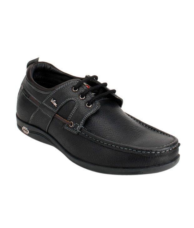 lee cooper black sneakers