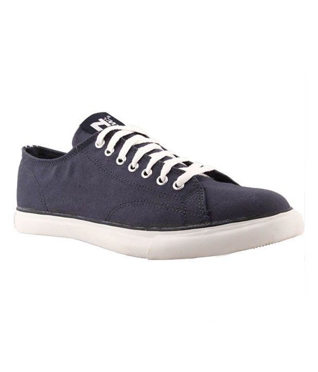 North Star Navy Blue & White Casual Shoes - Buy North Star Navy Blue ...