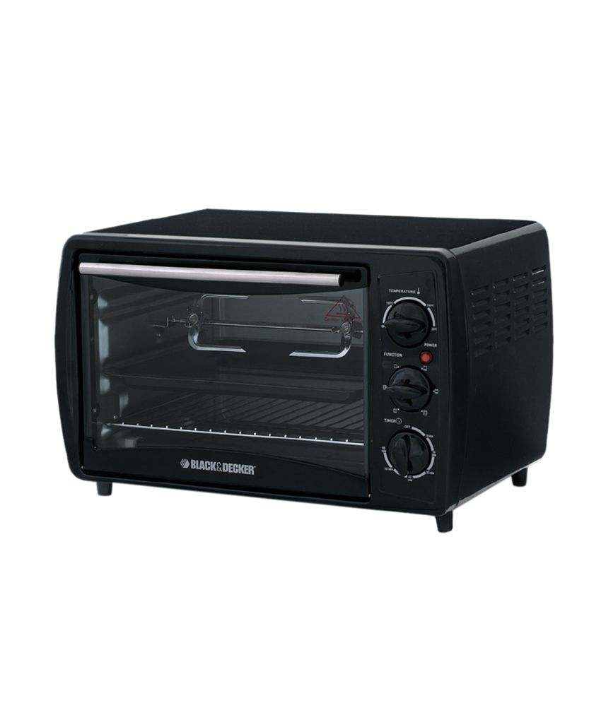 Black & Decker TRO2000R 19 Ltr. Toaster Oven with Rottiserie Price in India Buy Black & Decker