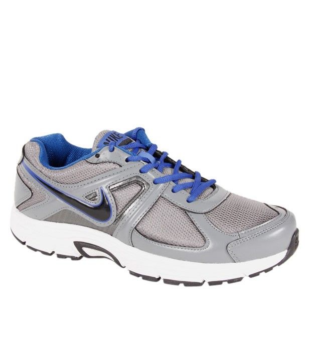 nike grey running shoes