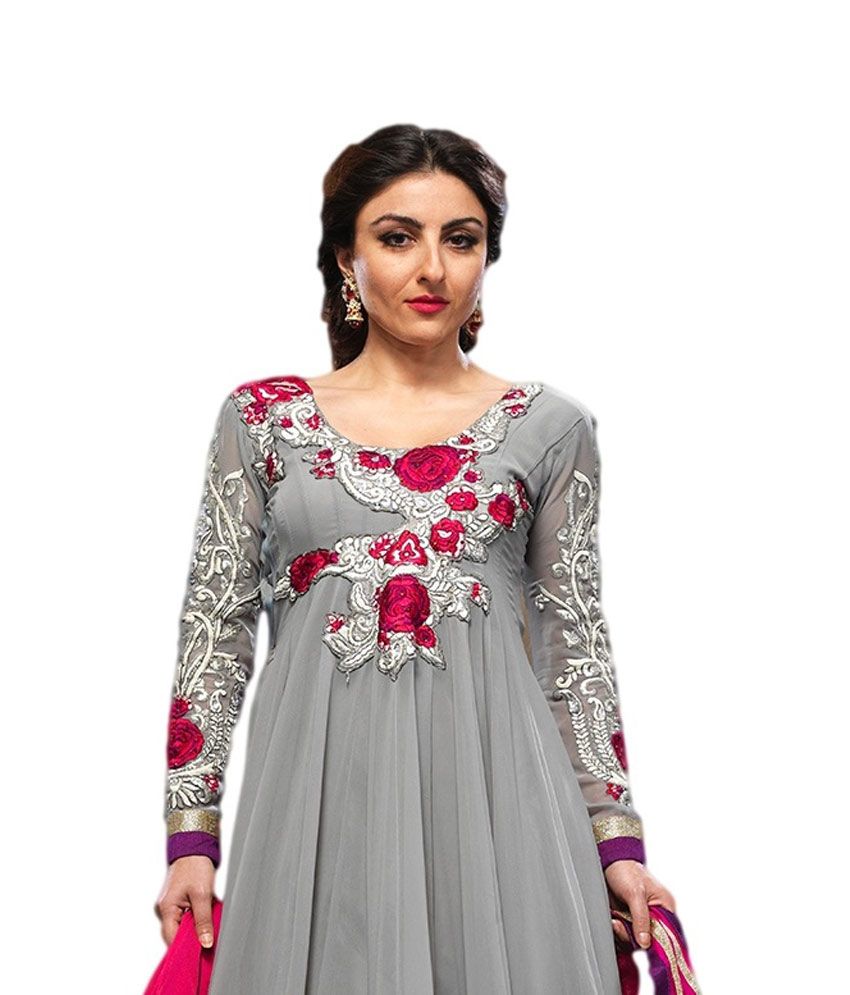 pink heavy gown