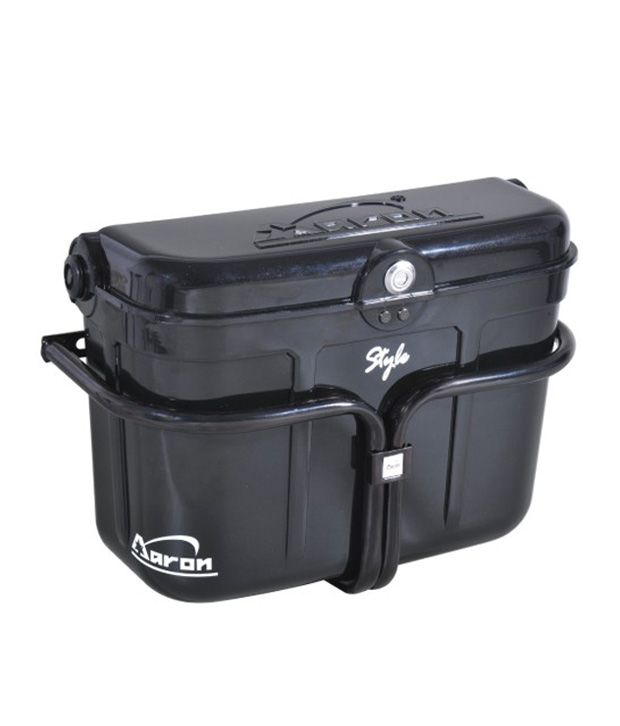 Aaron Motorcycle Luggage Box ES2 Style Side Box (Black) Buy Aaron