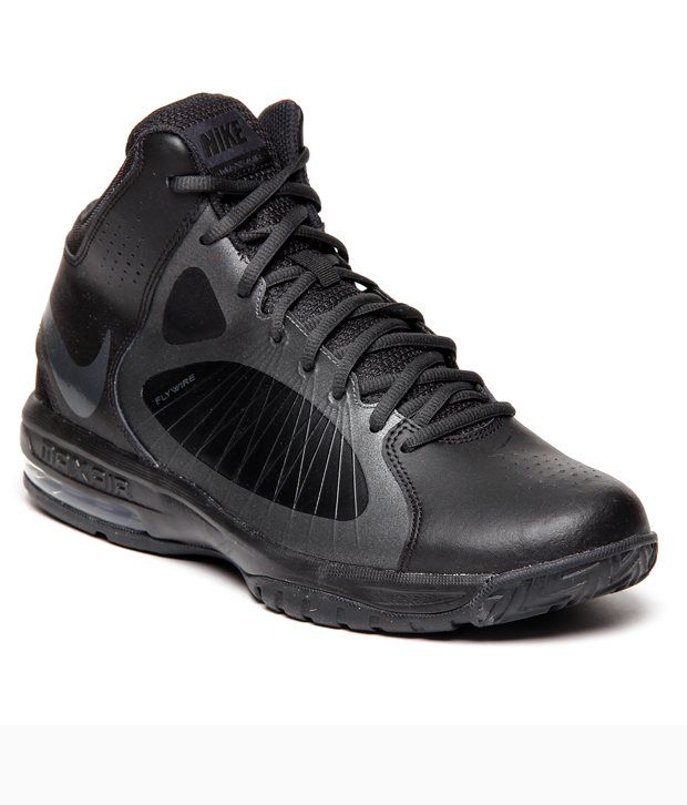 black ankle length shoes