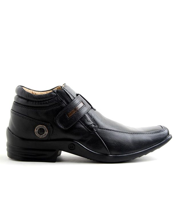 Red Chief Smart Black Casual Shoes 