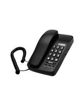 Beetel B15 Corded Landline Phone ( Black ) (Supports all Broadband & Fibre Connections) No Sim Support