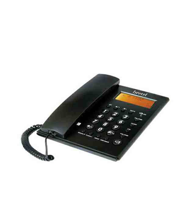 Beetel M53 Corded Landline Phone ( Black )