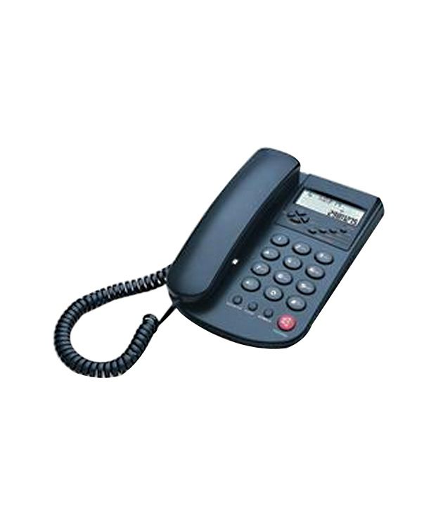 Buy Beetel P68 Corded Landline Phone  Black  Online at 