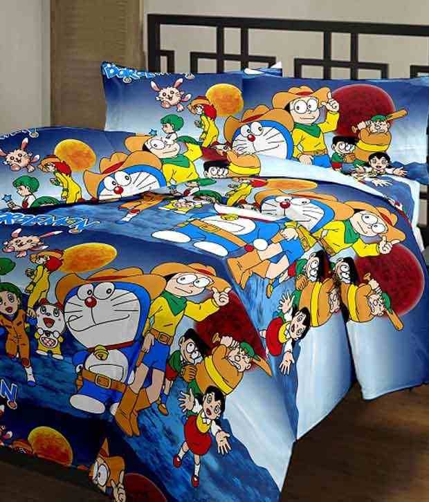 Cartoon Bedsheet Baby themes Multicolour Quilts Buy Cartoon Bedsheet
