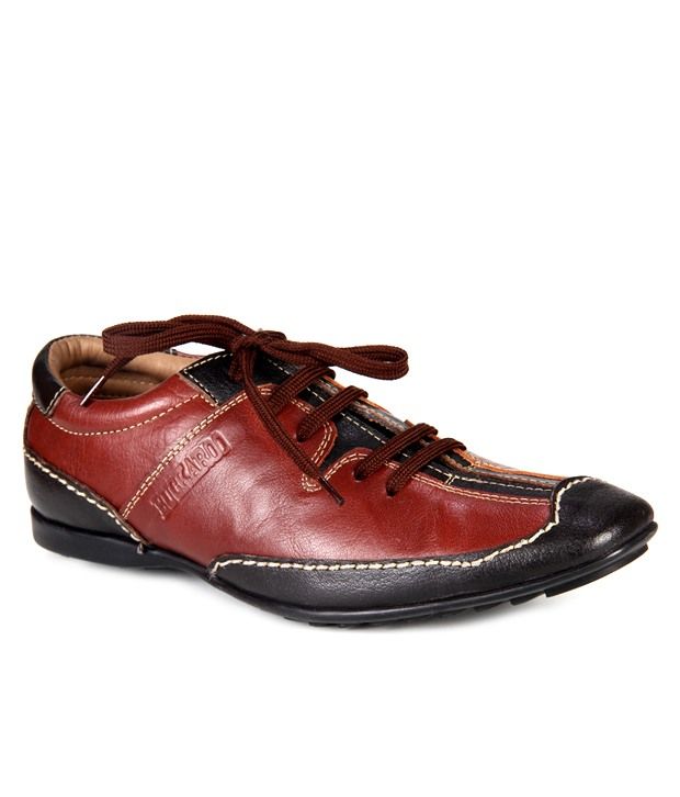 leather buckaroo shoes
