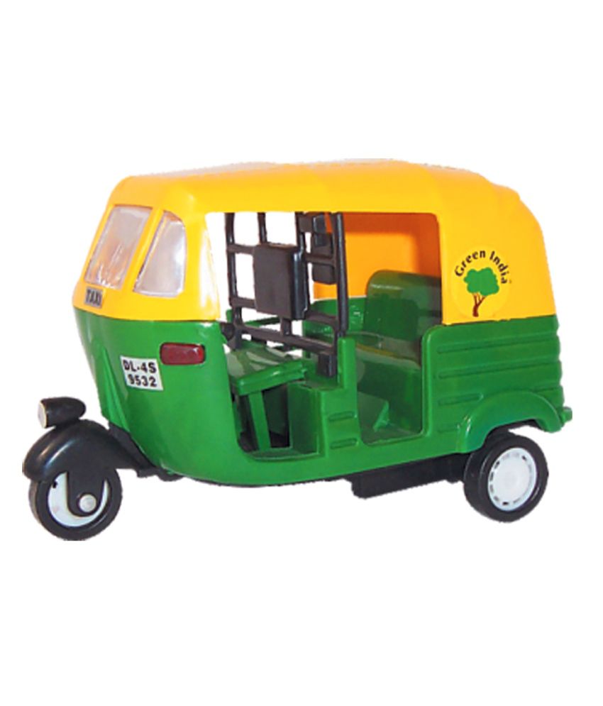     			Centy Pull Back CNG Auto Rickshaw kids toy - Desktop Toy