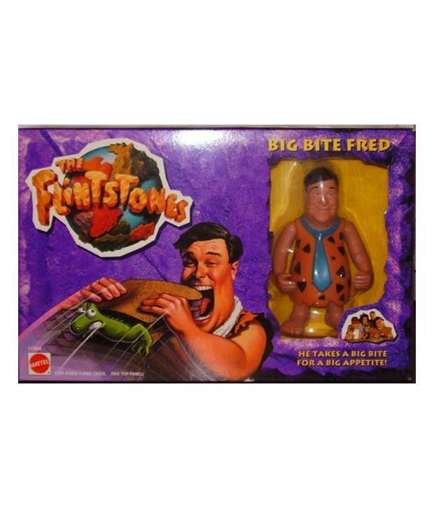 fred flintstone plastic figure