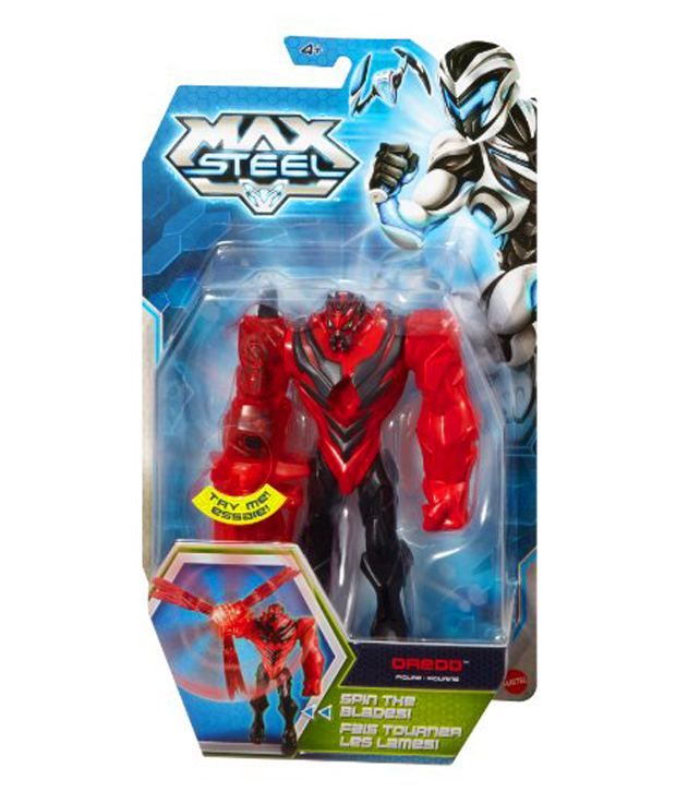 max steel mattel toys