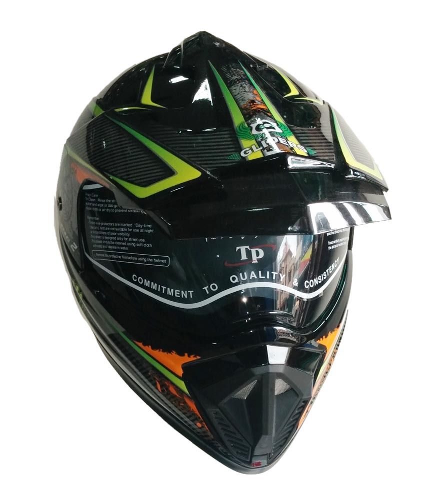 Gliders MC 2 Full Face Motocross Monster (Glossy Black with