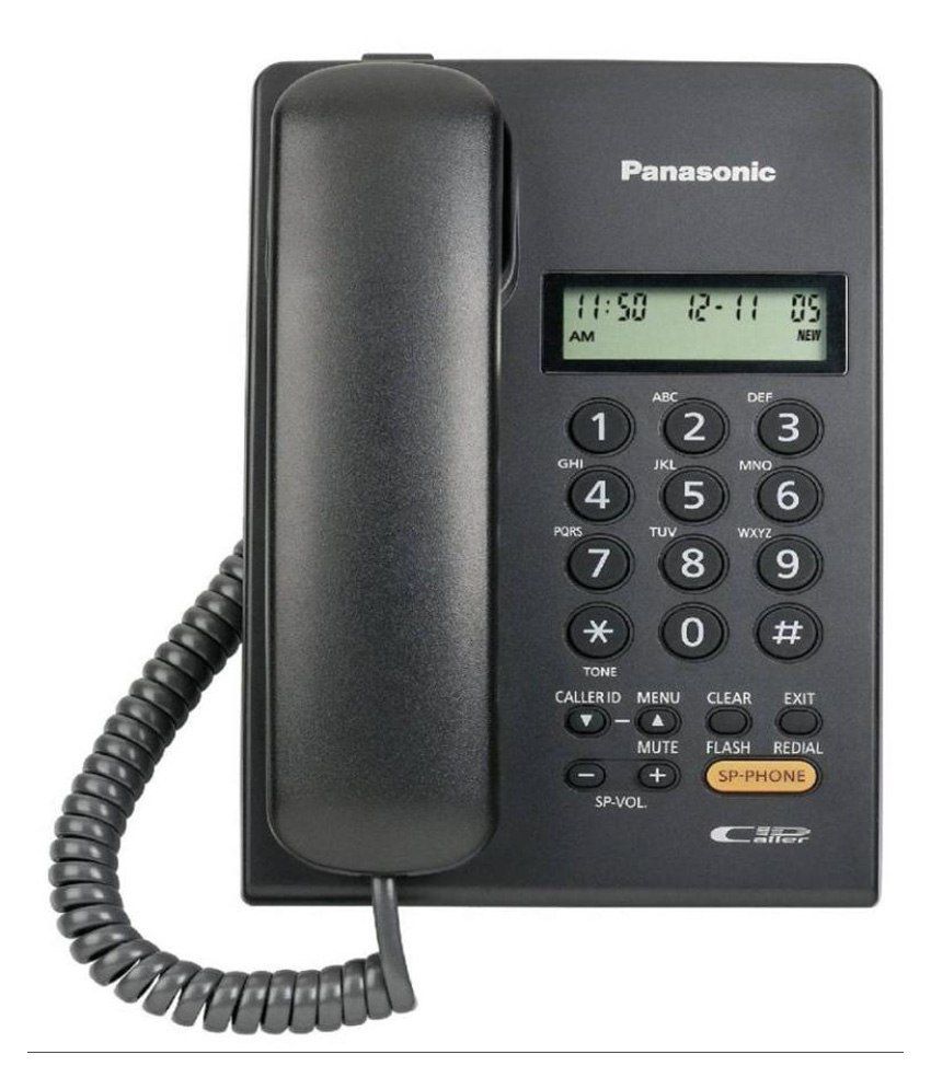     			Panasonic Kx-tsc62sx Corded Landline Phone ( Black )
