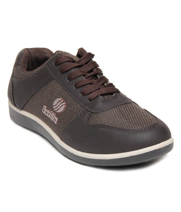 action shoes brown colour
