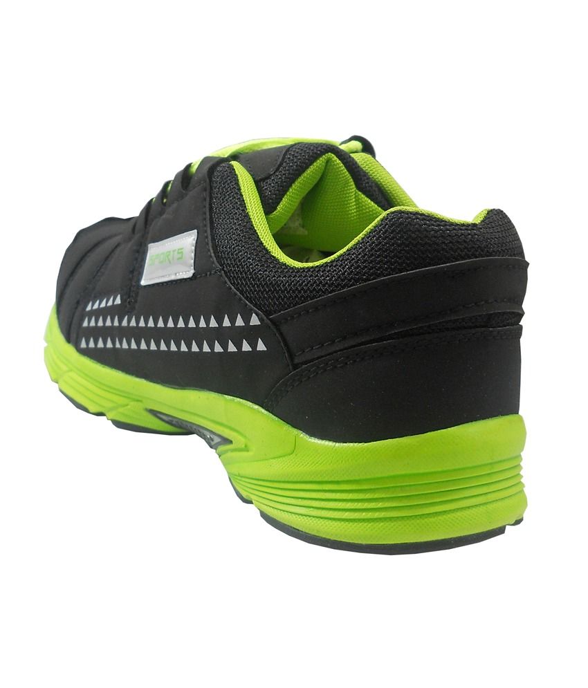 Fast Trax Green & Black Cool Sports Shoes - Buy Fast Trax ...