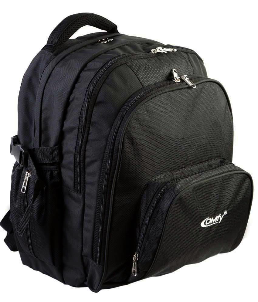 Comfy College & School Bag Black: Buy Online at Best Price in India - Snapdeal