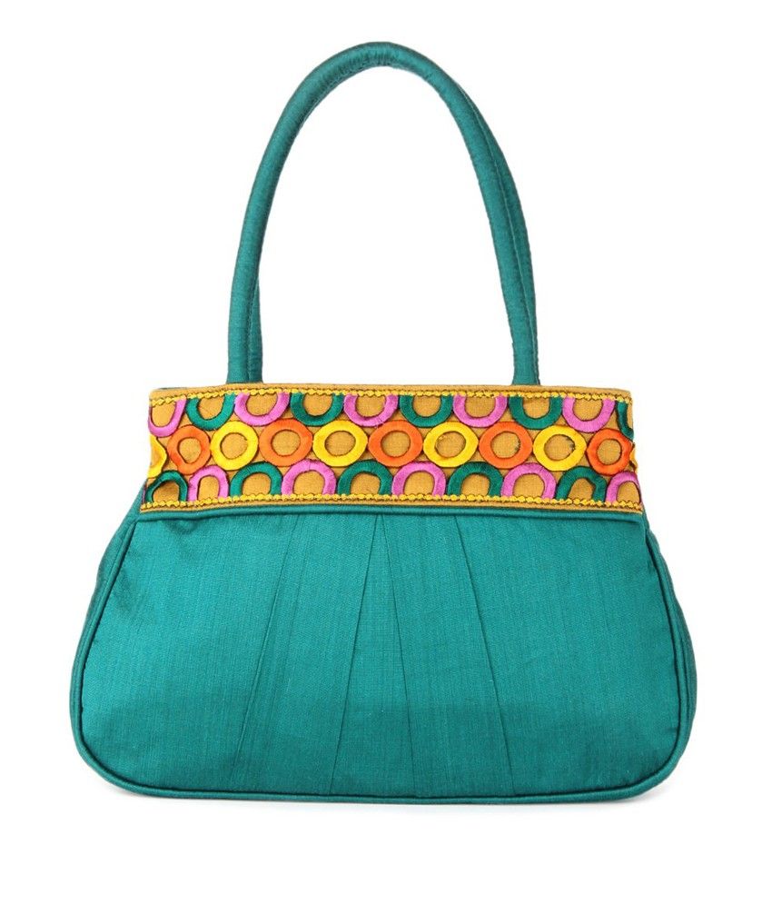 Indian Rain Green Willow Womens Handbag - Buy Indian Rain Green Willow ...