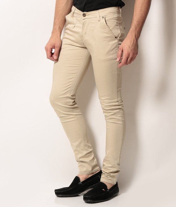 jeans cream colour