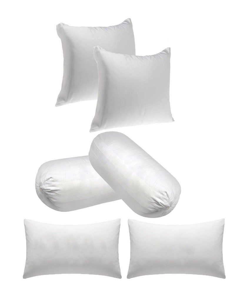 PILLOW, BOLSTER N CUSHION FILLERS 6 PCS SET Buy Online at Best Price