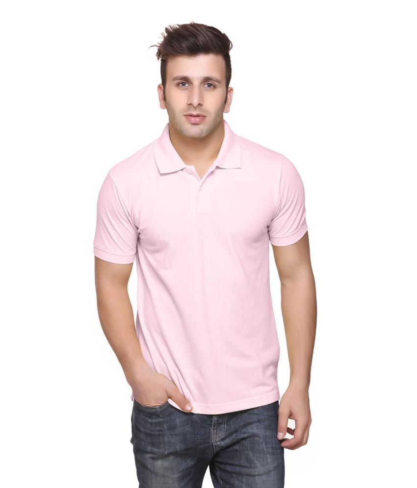     			American Crew Smart Cotton Polo T-Shirt - Pink