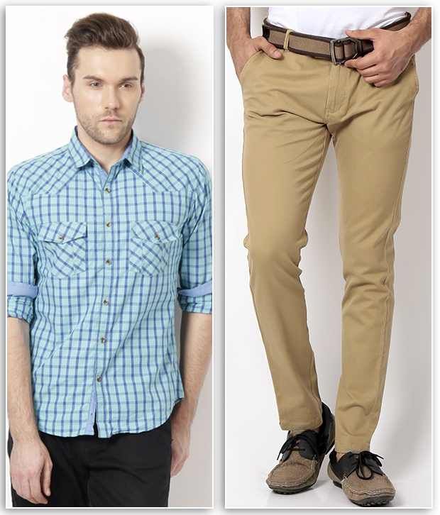 sea green chinos