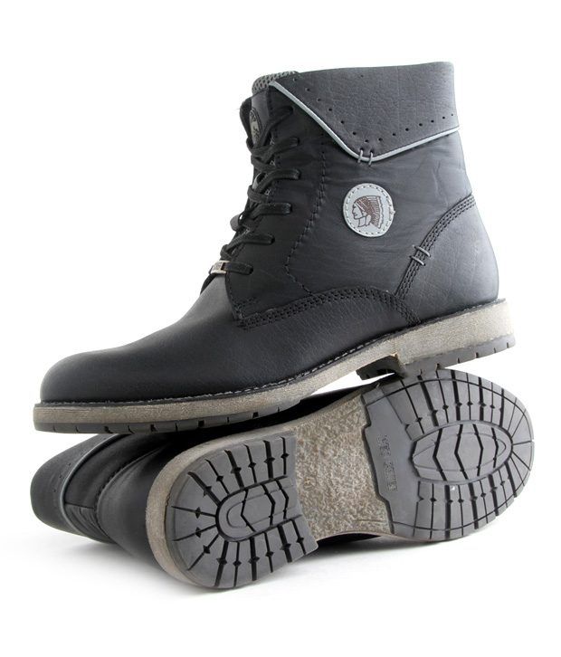 Red Chief Black Boots - Buy Red Chief 
