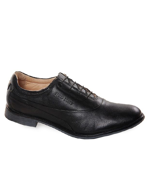 red chief powerflex black shoes
