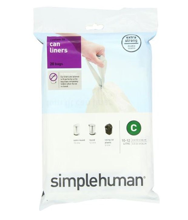 Simplehuman White Plastic Dustbin: Buy Simplehuman White Plastic ...