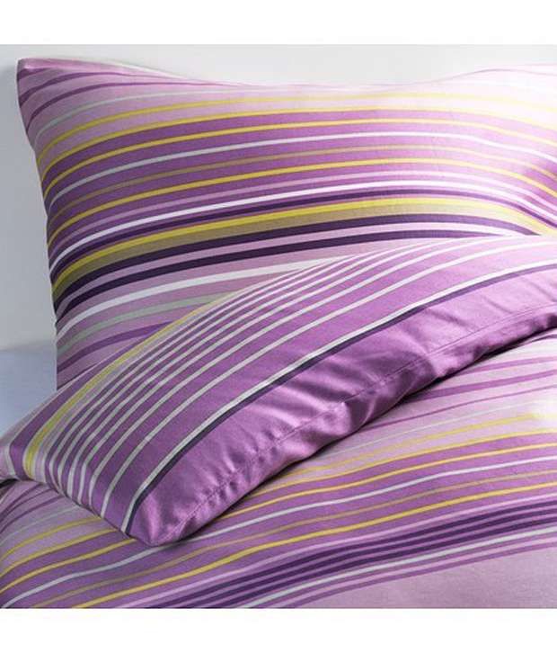 Ikea Palmlilja Duvet Covers Lilac 3pc Queen Duvet Covers Stripe