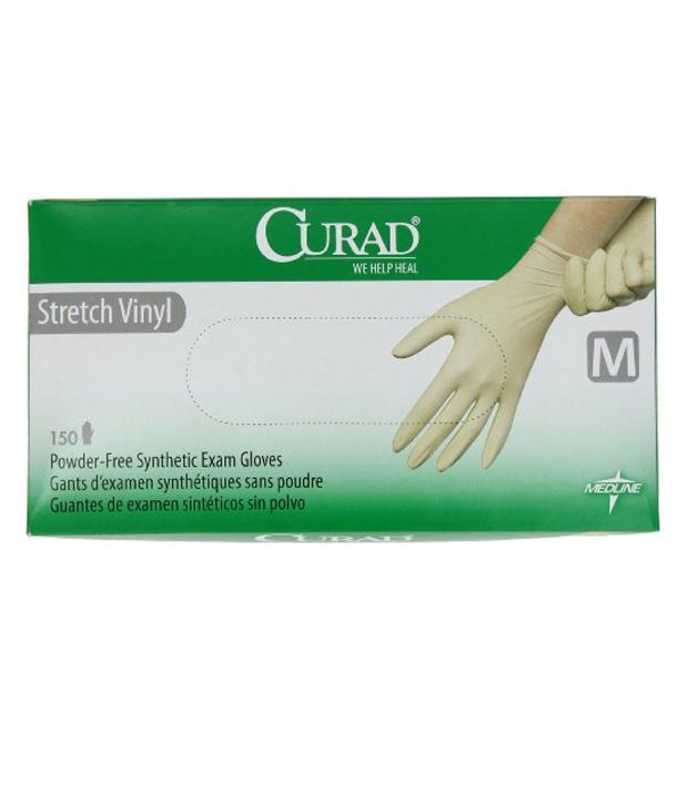 Curad White Vinyl Rubber Gloves Buy Curad White Vinyl Rubber Gloves