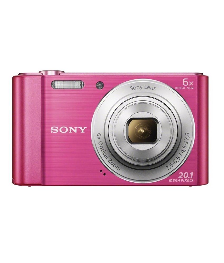 Sony Cybershot W810 20.1MP Digital Camera (Pink): Price ...