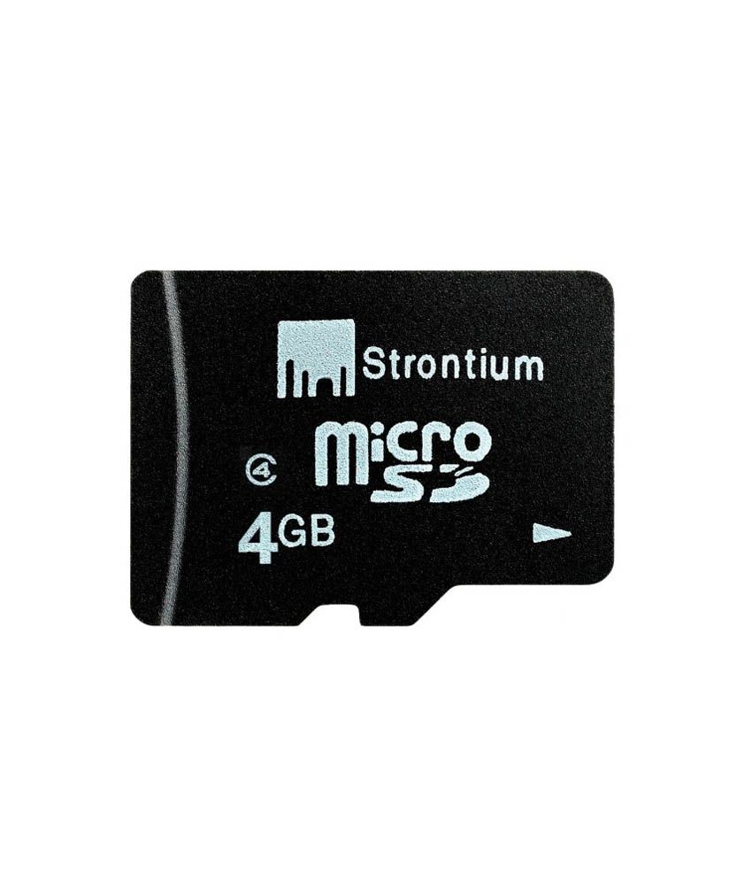     			Strontium 4GB Micro SD Card (Class6)