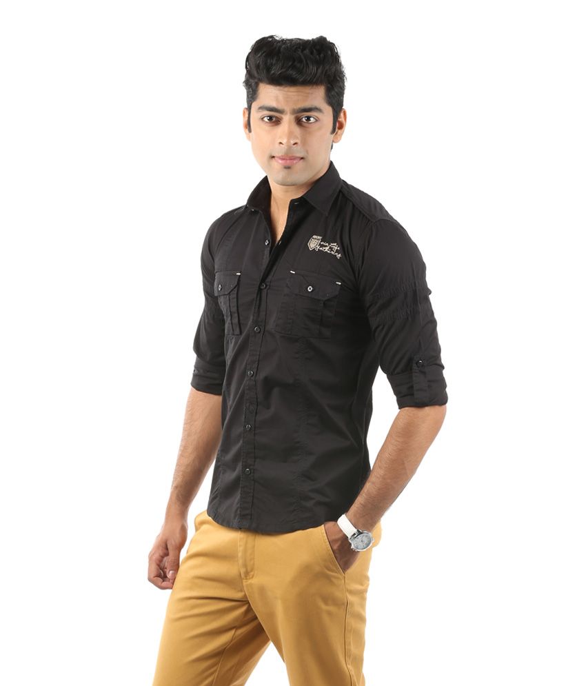 Abony Cargo Black Shirt - Buy Abony 
