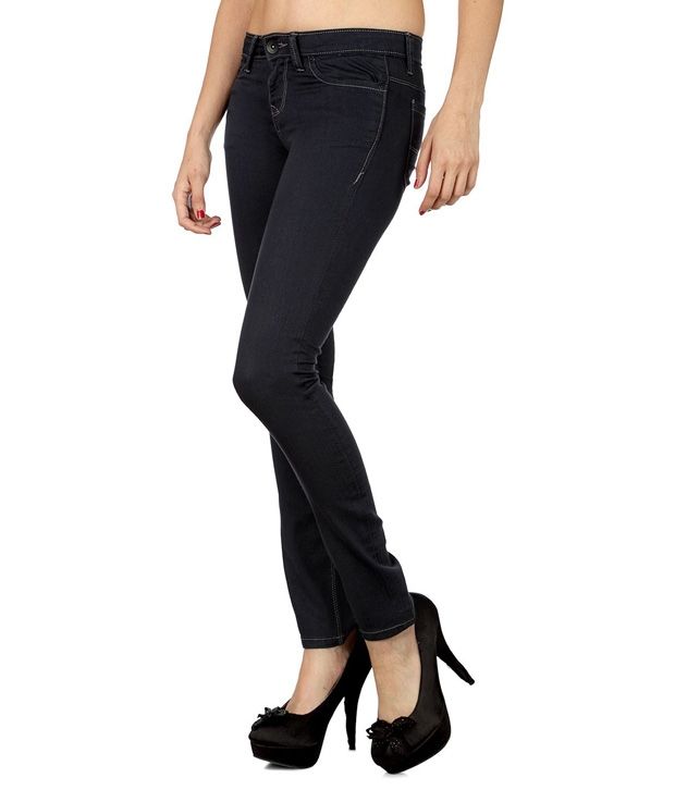 allen solly black jeans