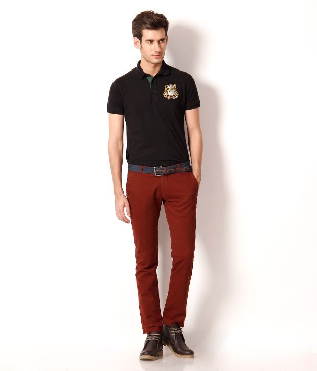 red chinos ladies