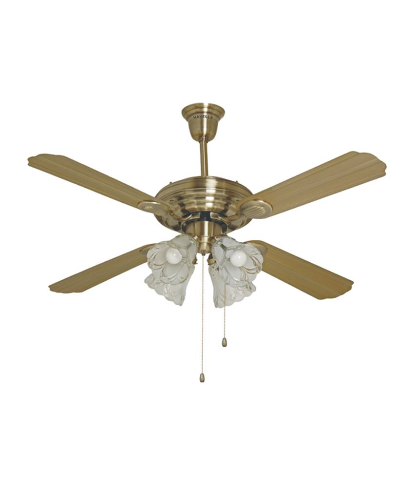 Havells 1320 Mm Maestro Special Finish Ceiling Fans Antique Brass