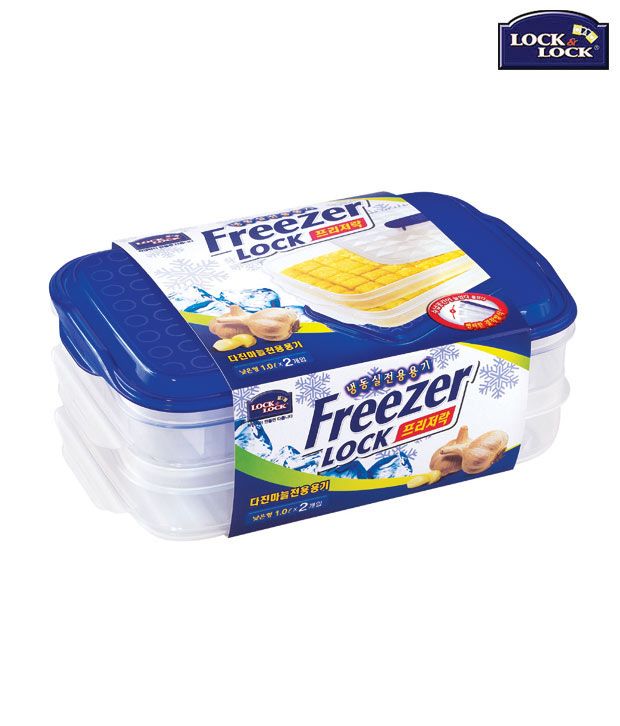 Lock & Lock Freezer Garlic Containers 1 Litre Buy Online at Best Price in India Snapdeal
