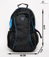 President Laptop 09 20 liters Blue And Black Laptop Backpack
