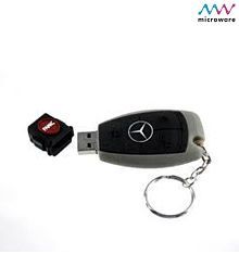 Microware 16GB Mercedes Benz Key Shape Pen Drive
