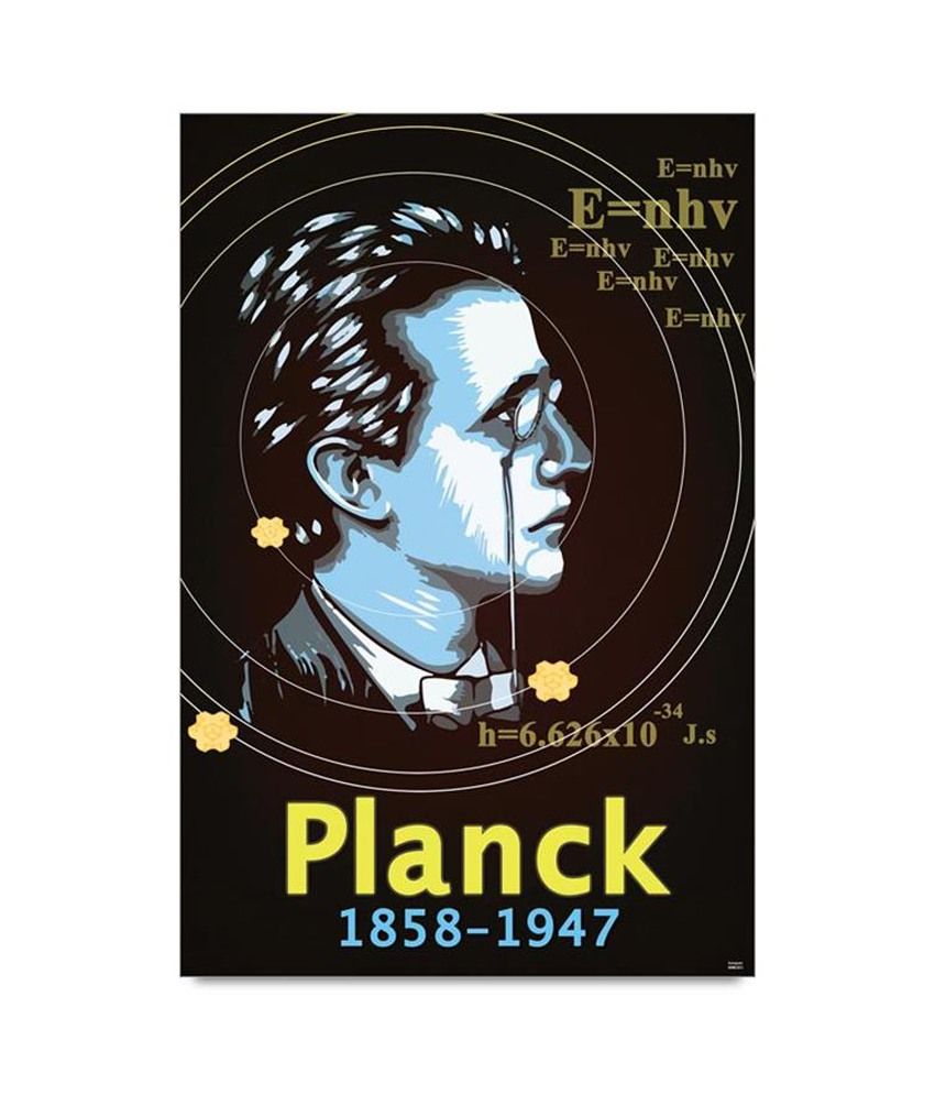 Bluegape Max Planck Poster: Buy Bluegape Max Planck Poster at Best ...